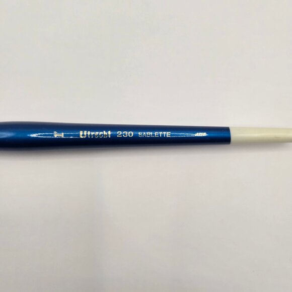 Utrecht 230 Sablette Flat Brush – Size 1 – Made in Japan – Rare & Discontinued – - Picture 6 of 11